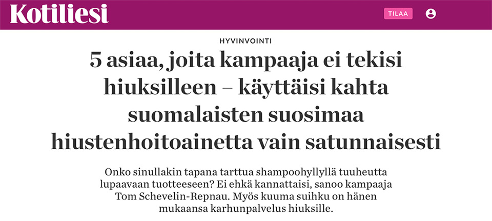 Nuvo kotiliesi